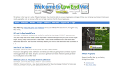 Desktop Screenshot of new.lowendmac.com